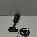 Auto Face Tracking Tripod 360° Rotating Cell Phone Photo and Video Kits Stand, No App, Camera Stand with Remote and Gesture Control, Rechargeable Smart Shooting Stand for Live Recording Tiktok（Black）