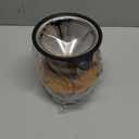 Bodum 17oz Pour Over Coffee Maker, High-Heat Borosilicate Glass with Reusable Stainless Steel Filter and Cork Grip - Made in Portugal