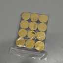 Affrolling 12 Pcs Gold Place Card Holders Wooden Table Number Holders Bulk Mini Cylinder Table Stand for Name Cards Photo Picture Menu Tag Display Wedding Birthday Party Banquet Restaurant