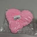 9 Inch Valentine's Day Heart Tree Topper, Valentine's Day Knitted Crochet Heart Tree Topper Ornaments, Pink Valentine Knitted Heart Ornament for Valentines Day Wedding Anniversary Party Supplies