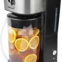 Brentwood KT-2150BK Iced Tea and Coffee Maker with 64 Ounce Pitcher, Black