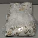 H.VERSAILTEX Linen Table Cloths Floral Printed Tablecloth Spill-Proof Waterproof Table Cover for Dining Buffet Feature Soft and Thick Fabric Wrinkle Free, 60 x 84 Inch, Retro Floral - Brown