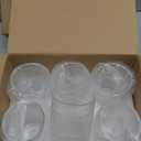 Hobnail Drinking Glasses Set of 6, 16 Oz Vintage Embossed Glass Cup Water Glasses Kitchen Glassware for Cocktails, Beer, Juice, Whiskey