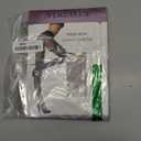 Women's Run Resistant Light Control Top Tights, 40D Semi-Sheer Pantyhose for Everyday Comfort (Medium, Natural)