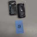 Success Eyewear Reading Glasses 2 Pair Black and Gunmetal Readers Compact Folding Unisex Glasses for Reading Case Included