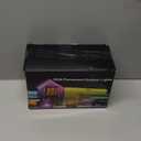 108ft RGBW LED Module Light UL Listed RGB+White 72pcs with Voice APP Remote Control for Permanent Outdoor Eave roof Perimeter Storefront Waterproof (Power Supply and Controller Included)