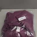 puredown Soft Feather Down Throw Blanket Lightweight Packable Couch Throw for Indoor and Outdoor Use, Throw 50"X70", Purple