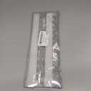 Acrylic Necklace Holder 4 Pack Wall Mounted Necklace Organizer Hanging Jewelry Organizer with 17 Hooks for Necklaces, Bracelets, Rings and Bangles Display (14.17 inch)