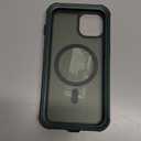 Magnetic for iPhone 13 Case, [Compatible with MagSafe][Military Grade Drop Protection][Heavy Duty Protection][Non-Slip][Shockproof] 2-Layer Durable Bumper Phone Case 6.1''-Army Green