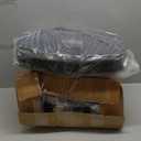 IASEAHK Chair Cushions for Dining Chairs, Dining Chair Cushions, Tufted Indoor Chair Pads with Ties & Non Slip Backing, Seat Cushions for Kitchen Chairs 16.5” x 16.5” x 3.5”, Set of 6, Grey