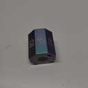 Rotating Pomodoro Timer 5, 25, 10 30,60 Mins Preset Stopwatch, Desk Flip ProductivityTimer, ADHD Tool Hexagon, Vibration/Mute/Alarm, for Work, Study, Back to School, Kitchen, Black