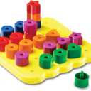 Learning Resources Stacking Shapes Pegboard, Toddler 0