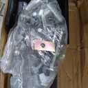 CURT 16100 Industry-Standard Gloss Black 5th Wheel Hitch Rails and Brackets