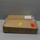 Folding Walker with 2 Skis and 5" Wheels, Lightweight Walkers for Seniors and Adults, Supports Up to 350 Pounds, Adjustable Height, Compact Standard Walker, Black