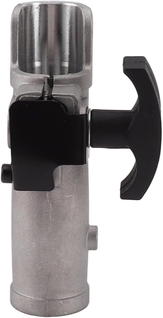 Versatile Brush Cutter Shaft Connector Clamp, Secure Quick Connect Joiner Landscaping Tool for Trimmer Cutting Attachment