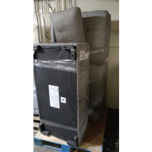 LAKEVIEW MADISON Living Room Set Loveseat Grey 30"H x 6'L x 3'D / And Storage Ottoman Grey 20"H x 54"L x 27"D