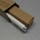 HTZON White Curtain Rods for Windows 2 Pack:Farmhouse Boho Decorative Curtain Rod for Bedroom Living Room, Heavy Duty Adjustable Rustic Drapery Rods with Vintage Coastal Finials, Antique White 18-45"