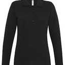ANRABESS Women Long Sleeve Blouse Color Black Size XL
