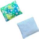 Hot/Cold Therapy Pak, Ultra Mini, Microwaveable Rice Bag (Blue Combo 1)