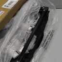 Collapsible Wagon Cart with Wheels - 250LBS Heavy Duty Folding Wagon for Groceries Shopping Outdoor Apartment Portable Foldable Utility Grocery Trolley, Black, L