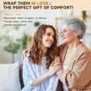 Get Well Gifts for Women, Extra Large Inspirational You are Not Alone Comfort Blanket, Supportive Plush Throw for Mom Sister Friend, Inspirational Spiritual Care Package, 50"x70" (Beige)