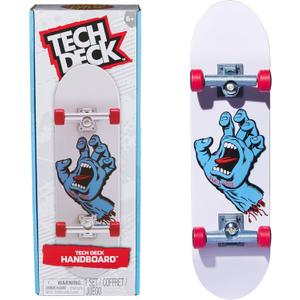 TECH DECK, Santa Cruz Handboard; Authentic Mini Skateboards, Kids Toys for Boys & Girls, Ages 6 and up (Hands Use Only)