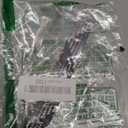 One Click No Gap Braided Bands Compatible with Samsung Galaxy Watch 7 6 4 5 FE Band 40mm 44mm/Galaxy Watch 6 4 Classic 47mm 43mm 42mm 46mm/Watch 5 Pro 45mm, 20mm Elastic Nylon Sport Strap Men Women (M-Black White)