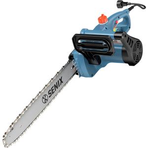 SENIX Electric Chainsaw, 14" Corded Chainsaw,10 Amp Chain Saw for Wood Cutting, Tree Trimming, Garden Tool for Pruning, Branch Cutting, Yard, Fathers Day Gift for Men,Gardener, CSE10-L