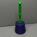 Luigi's Sink Plunger Kitchen - Sink Plunger Bathroom - Drain Bathtub or Shower - Large and Powerful Clog Remover - Commercial Style Plumbers Plungers with Large Bellows