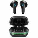 iLive Truly Wireless Gaming ENC Earbuds with Rechargable Charging Case - Black