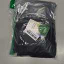 Libin Mens Golf Pants Stretch Work Dress Pants 30"/32"/34" Quick Dry Lightweight Casual Comfy Trousers with Pockets (36W x 34L, Black)