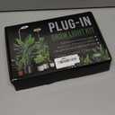 Black Grow Lights for Indoor Plants, Full Spectrum LED Plant Grow Light with 6/12/16H Timer, 3 Color Modes, 5 Brightness, 10"-65" Height Adjustable Growing Lamp for Indoor Plants (2 Pack)