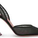 Slingback Mesh Mule Heels for Women with 3.75 Inches Heel