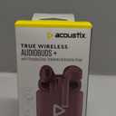 Acoustix True Wireless Earbuds -  Burgundy