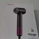 SHRATE Professional High Speed Ionic Hair Dryer | Ultra-Fast Drying | 500 Million Negative Ions | Low Noise | 160000 RPM | Compact Blow Dryer with Magnetic Diffuser for Faster Drying All Hair Types (Grey)