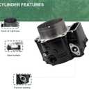 Motorcycle cylinder Parts 100mm Bore 4 Stroke Kit Fit for KLR 650 1987-2018