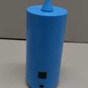 Electric Air Balloon Pump - 260 Balloon Pump Air Inflator Party Air Blower Pump for All Balloons | Great for Long Animal Twisty Curly Balloon, Foil Balloons (Sky Blue)