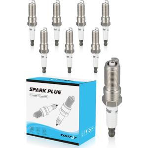 TAUTOY SP548 Spark Plugs Platinum Iridium 8PCS For Ford F-150 Mustang 5.0L V8 2011-2017, For Ford Mustang 5.2L V8 2015-2017, Replace # 91276 95853 12565996 19256624 LTR6DP13 LTR6AHX