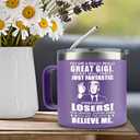 2 x Gigi Gifts for Grandma - Gigi Gifts, Best Gigi Gifts - Gigi Birthday Gifts - Gifts for Gigi From Granddaughter, Grandson for Birthday, Mothers Day, Christmas - 14oz Gigi Coffee Mug Purple