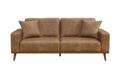 Emerald Home Furnishings LakeView Presley Sofa - Brown