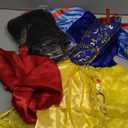 Webeasy Princess Costumes for Girls, Fancy Princess Costume with Wig Deluxe Girls Fancy Dress for Party Cosplay Halloween (3-4Years, Snow White)