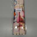 LZYRF Trendy Pink Christmas Santa Snowman Wall Art Poster Framed, Coquette Christmas Decor, Girly Pink Striped Winter Xmas Canvas Prints Wall Decor for Girls Room Dorm Apartment, 12x16 Inch Set of 2