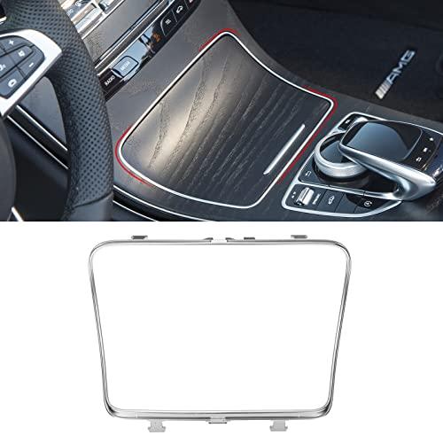 TTCR-II Compatible with Mercedes Benz Center Cup Holder Trim, for C Class GLC Class Center Console Cup Holder Trim 205 683 0900, for 2015-2021 W205 C300 C400 C63 and 2016-2023 W253 GLC 300