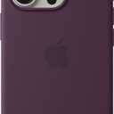 Apple iPhone 16 Pro Silicone Case with MagSafe and Camera Control: Lightweight Phone Case, Wireless Charging Compatible, Smooth Matte Finish; Plum