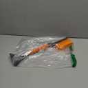 EcoNour 27" Aluminum Ice Scrapers for Car Windshield | Car Snow Scraper Window and Snow Brush with Ergonomic Foam Grip Winter Accessories (Orange)