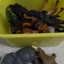 Safari Animal Toys Figures, 12 PCS Realistic Jumbo Wild Jungle Animals Figurines, Large African Zoo Animal Playset with Lion,Elephant,Giraffe, Plastic Animal Learning Toys for Kids Toddlers Boys