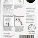 2 x Amazon Basics 5-Blade Razor Refills for Women with Comfort-Coated Blades, Moisture Lubrication, Hypoallergenic, 6 Count (Fits Amazon Basics Razor Handles Only) (Previously Solimo)