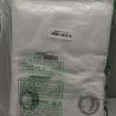 NICETOWN 100% Blackout Window Curtain Panels, Cold and Full Light Blocking Drapes with Black Liner for Nursery, 84 inches Drop Thermal Insulated Draperies (White, 2 Pieces, 52 Wide Each Panel)