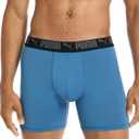 PUMA Men's 5 Pack Performance Boxer Briefs (XL)