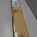 14FT Stair Railing Indoors, Metal Hand Rails for for Stairs Hallway Corridor, Wall-Mounted 500lb Capacity, 4 Sections, Black